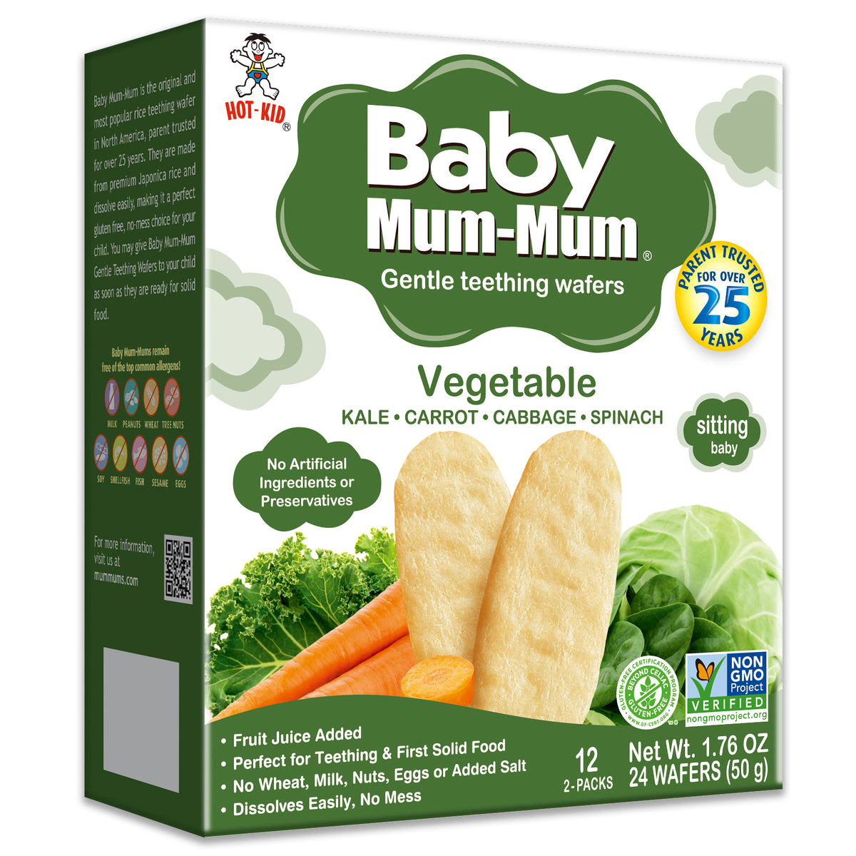 Baby store rice wafers