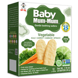 BABY MUM-MUM VEGETABLE RICE RUSKS - 1 BOX