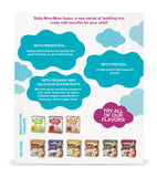 BABY MUM-MUM ORGANIC SUPER BERRIES RICE RUSKS - 1 BOX