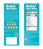 BABY MUM-MUM ORGANIC SUPER BERRIES RICE RUSKS - 1 BOX