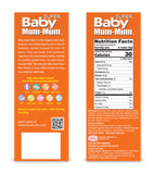 BABY MUM-MUM ORGANIC SUPER TROPICAL RICE RUSKS - 1 BOX