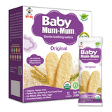 BABY MUM-MUM ORGANIC ORIGINAL RICE RUSKS - 1 BOX