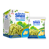 MUM-MUM SNAX PEA CRISPS WHITE CHEDDAR - 1 BOX